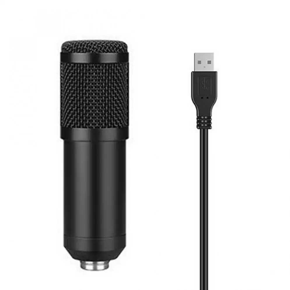 Фото BM 800 USB конденсаторный микрофон 192 кГц/24 бит комплекты микрофонов для компьютера караоке микрофон для студийной записи/живой №4