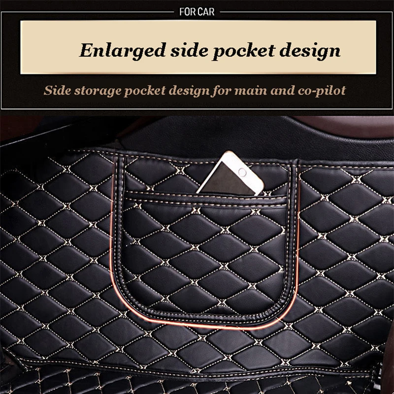 Автомобильные коврики коврик кожаные аксессуары для салона автомобиля