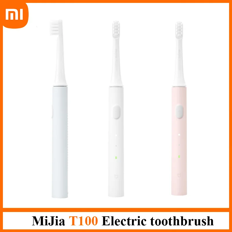 

Original Xiaomi Mijia T100 Mi Smart Electric Toothbrush 46g 2 Speed Xiaomi Sonic Toothbrush Whitening Oral Care Zone Reminder