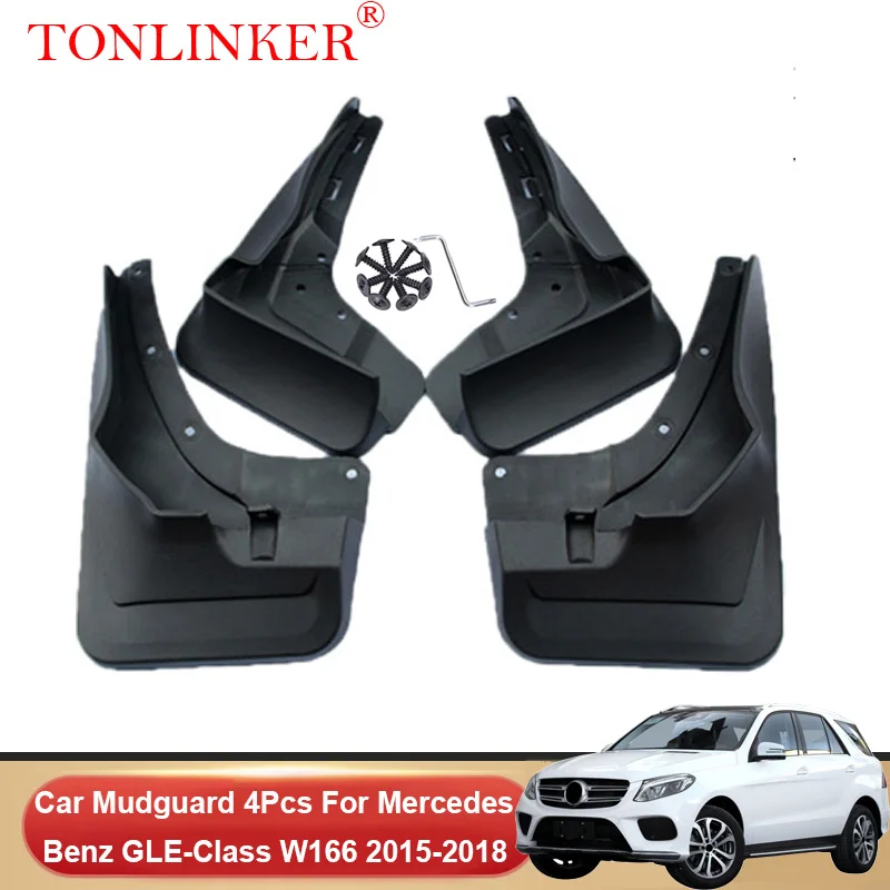 

Car Mudguard For Mercedes Benz GLE-Class W166 GLE320 350 GLE400 450 2015 2016 2017-2019 Mudguards Splash Guards Fender Mudflaps