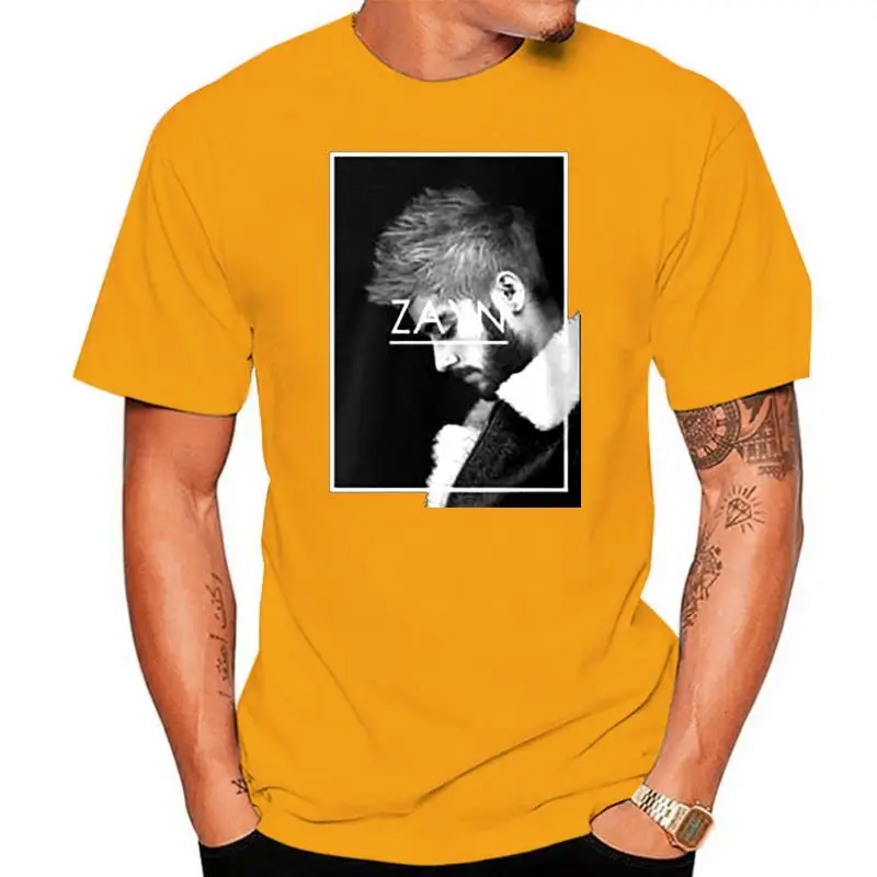 

New Rare Zayn Malik Music Men'S Tees Shirt Clothing S-2Xl Cotton Customize Tee Shirt