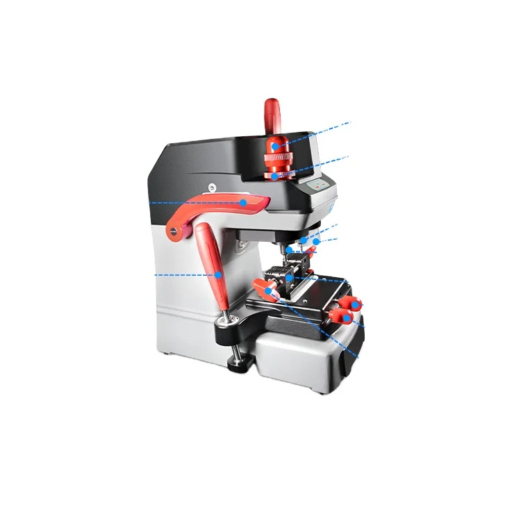 

Original CSH 001 Vertical Horizontal Dot Milling All in 1 Duplicate Key Cutting Machine 220V Key Making Machine