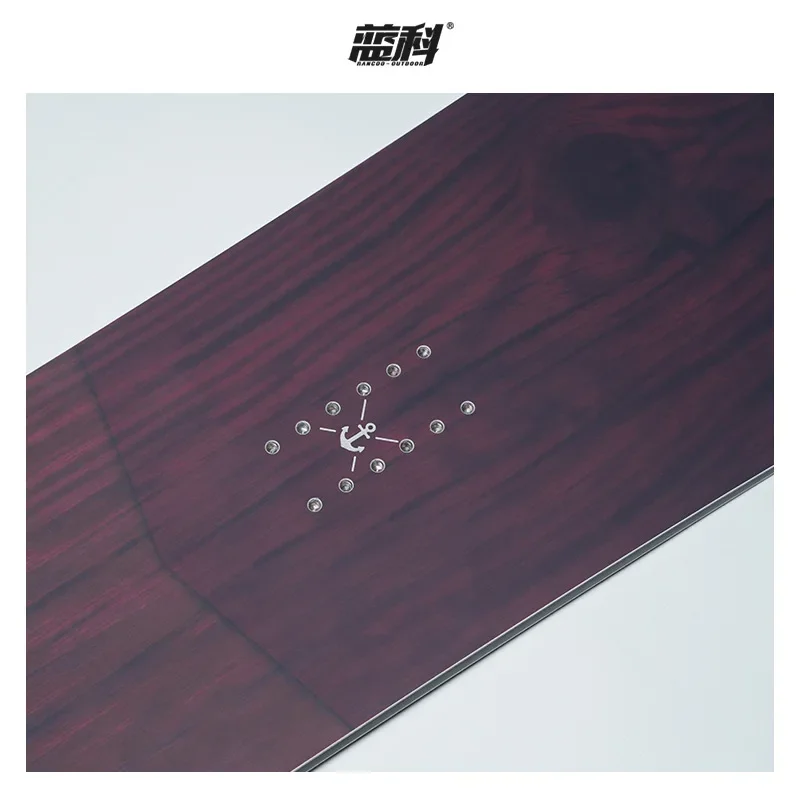 Сноуборд с древесным зерном скейтборд для вырезания весь регион дикий снег