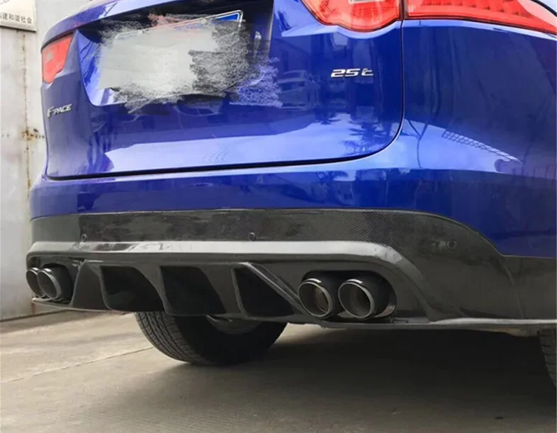 Диффузор для заднего багажника из настоящего углеродного волокна разветвитель