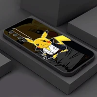 cartoon pikachu phone case for huawei p30 p40 lite p20 pro p smart 2021 2020 2019 z coque back soft funda silicone cover