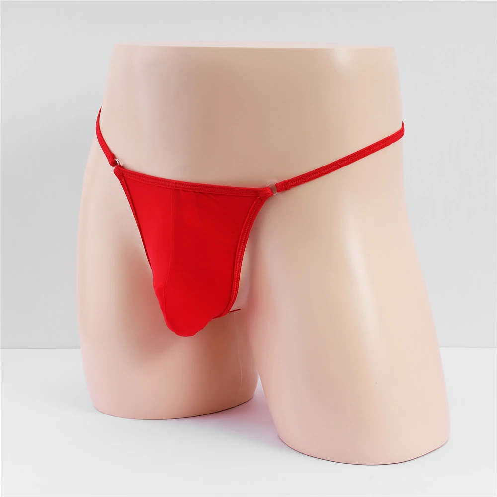 

Ultra-thin Swimwear Mens Mesh See-through Pouch G-string Soft Youth 2022 Low Waist Bikini Beachwear Underwear T-back Thong