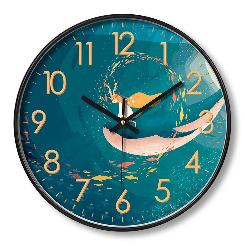 

Clocks Wall Home Decor Living Room Decoration Digital Wall Clock Modern Design Decoration for Bedroom European Stickers Watch