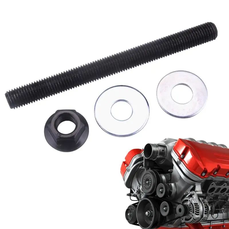 

Automobile Crankshaft Harmonic Balancer Crankshaft Pulley Bolt Repairing Tool Pulley Installer Tool Kit ForGM LS1 LS 2 LS3 LS6