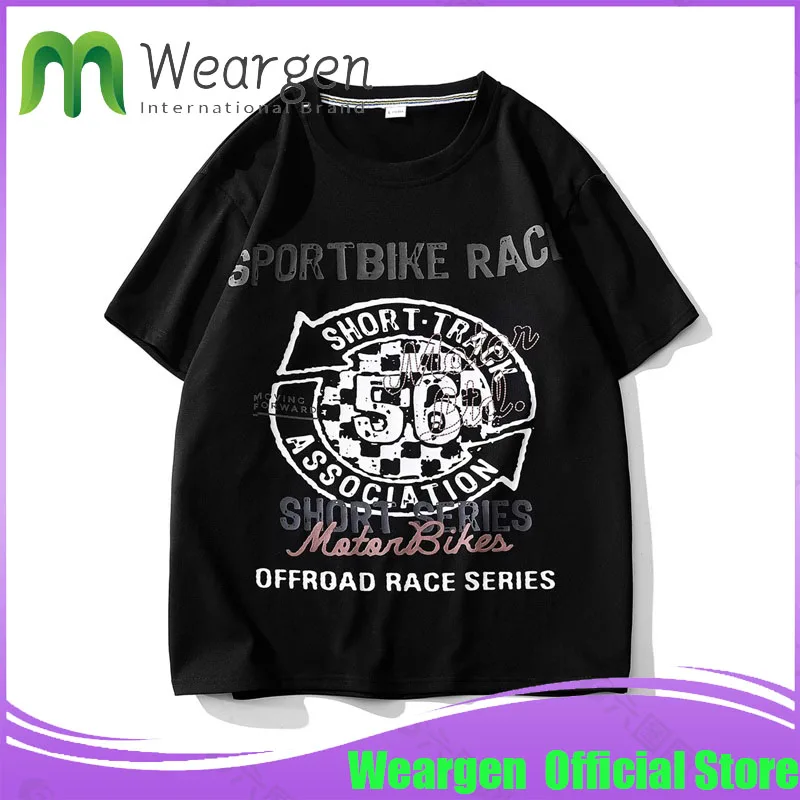 

Weargen Ice silk Hip Hop Streetwear Harajuku T Shirt Men Girl Print Tshirt Men Summer Short Sleeve t-shirts Cotton Loose TX8729