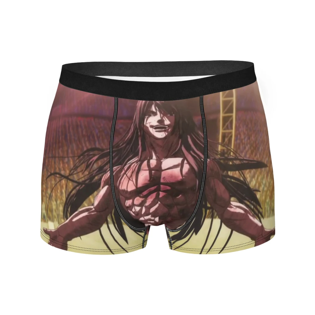 

Smile Kengan Ashura Hot Blooded Fighting Youth Underpants Homme Panties Man Underwear Ventilate Shorts Boxer Briefs