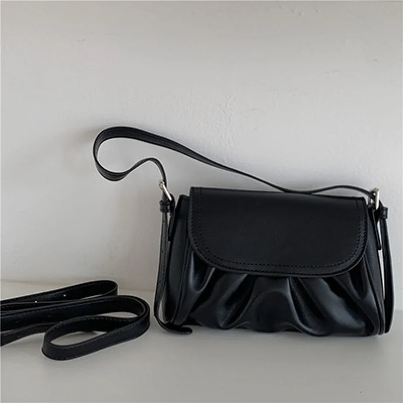 2023 New Fashion Style Pleated Underarm Bag High Quality Small Bag Niche Shoulder Messenger Bag for Women