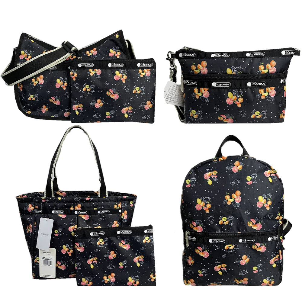 

Женская сумка-тоут с принтом фруктов, из нейлона