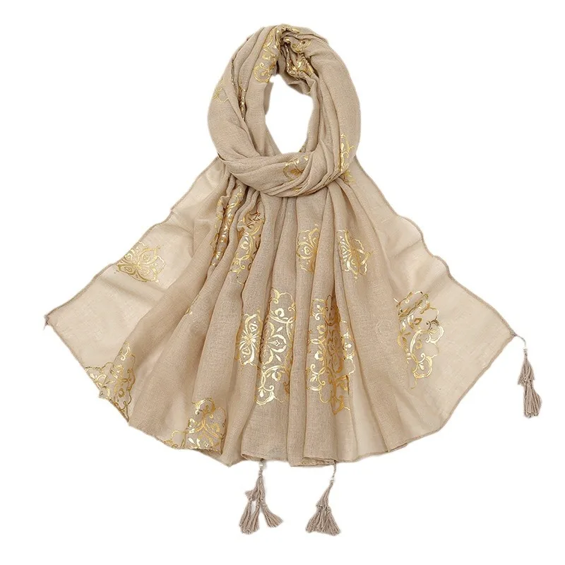 Роскошные шифоновые дышащие шарфы в стиле пейсли