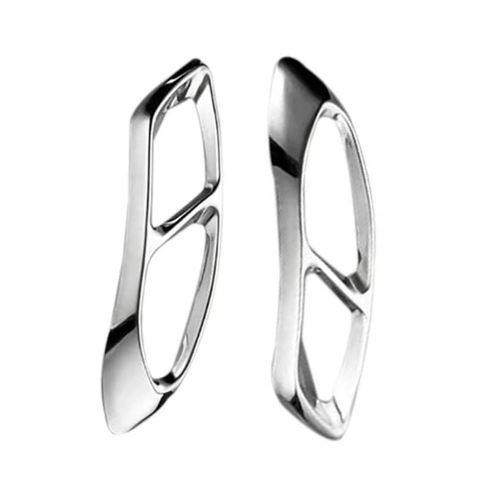 Автомобильный задний двойной глушитель выхлопной трубы Задняя отделка