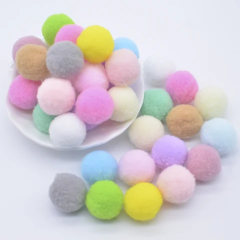 Пушистые помпоны Diy Super Paradise 50 шт.