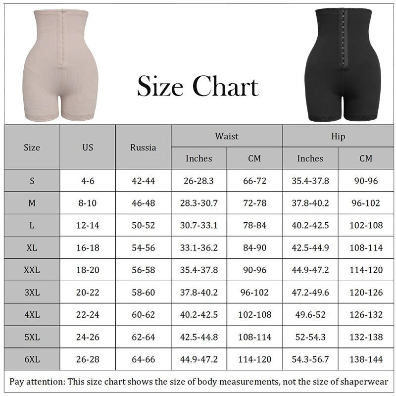 Women Tummy Control Panties Hight Waist Body Shaper Shorts Adjustable Waist Trainer Cincher Butt Lifter Slimming Shapewear Fajas