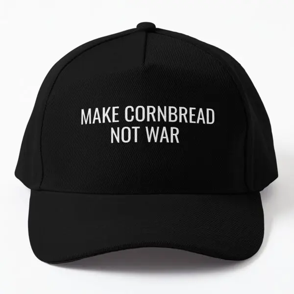 

Бейсболка с изображением кукурузного хлеба, не войны, протеста, бейсболки, черная спортивная рыба, повседневная весенняя Однотонная шапочк...