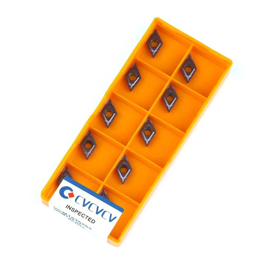 Высококачественные карбидные вставки DCMT070204 VP15TF US735 UE6020 инструмент для токарной