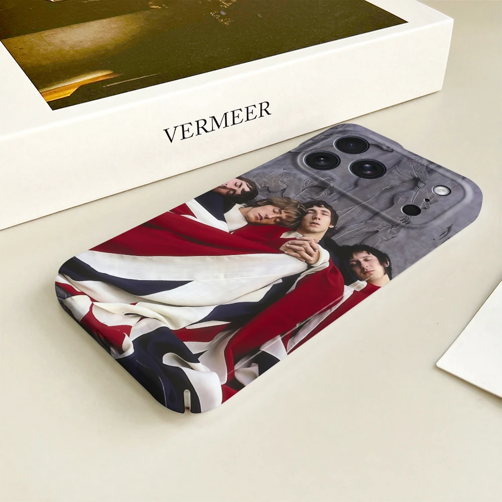 Фото Чехол для телефона The W-Who Band для iPhone 17 16 15 14 13 12 11 E Plus Pro Max Mini, глянцевый, HD, жесткий, с защитной пленкой №3