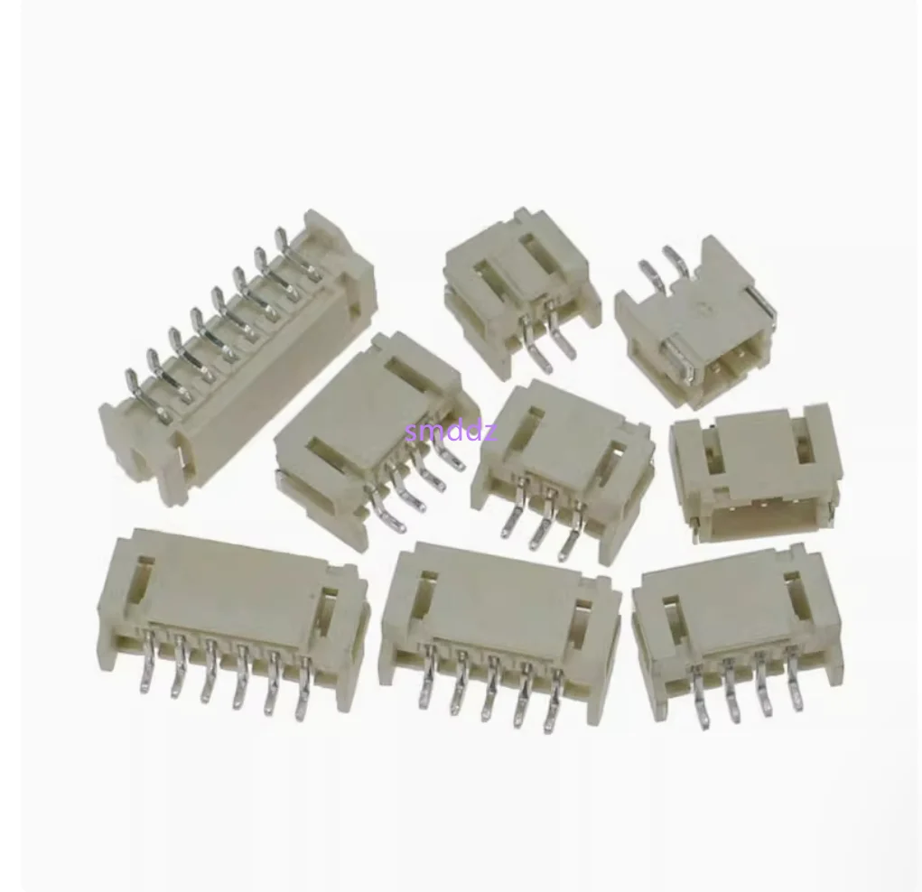 50 шт./PH2.0 (горизонтальная SMT) розетка 2 0 мм 2P/3P/4P/5P/6P термостойкий разъем SMT
