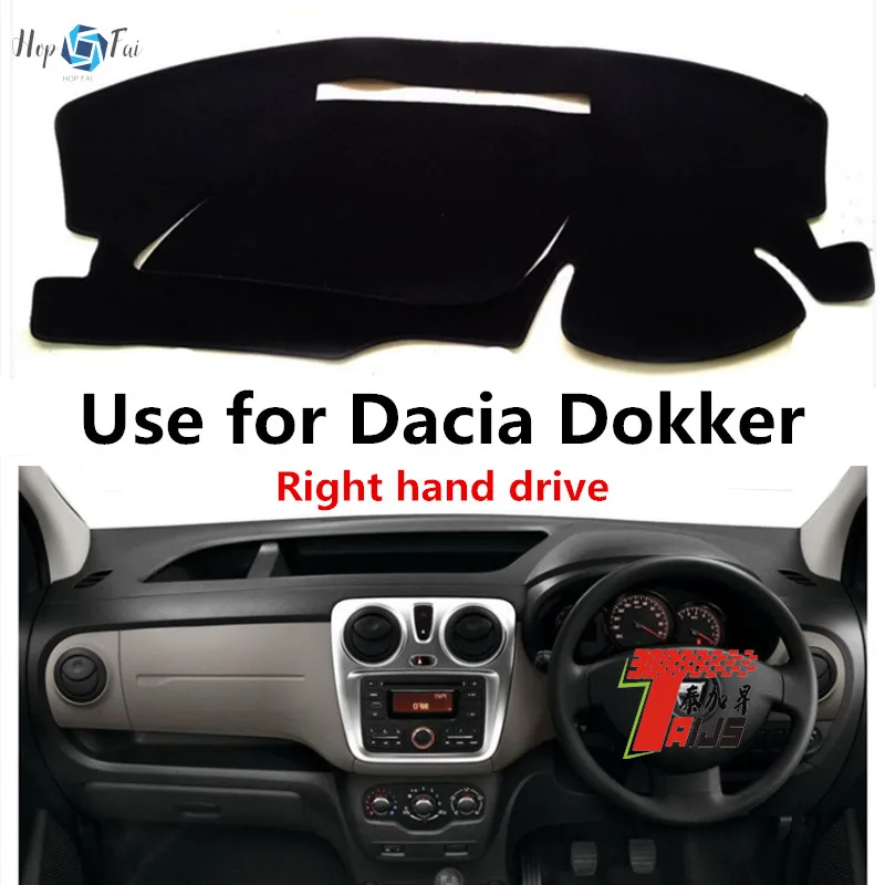 

Taijs Right Hand Drive Car Dashboard Mat Dash-Mat for Dacia Dokker Sunshade Good Polyester Material Hot Sell in Summer