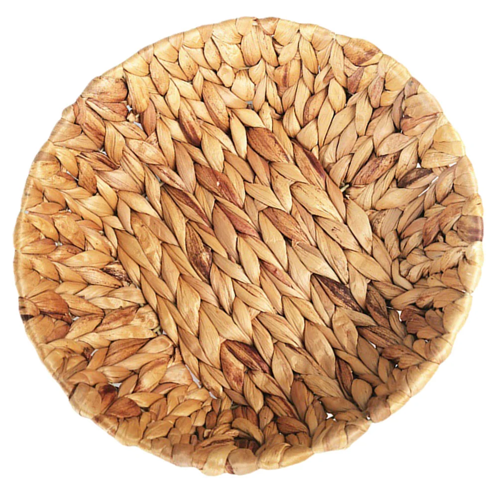 

Straw Storage Basket Picnic Container Bread Food Tray Holder Snack Sundries Shallow