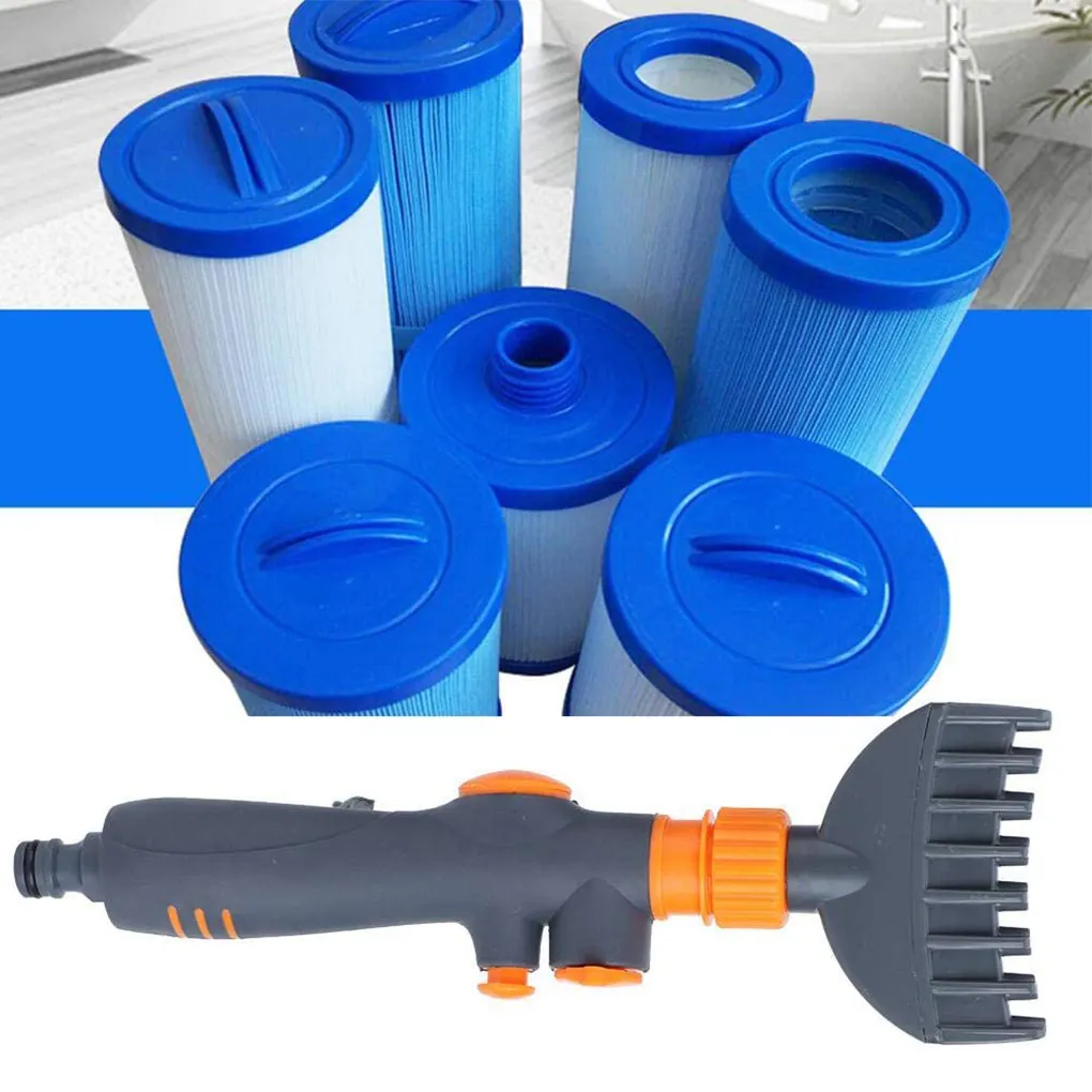

Pool Cleaning Brushes Water Filter Comb Universal Convenient Accessories Adjustable Flushing Tools Tub Swimming Pond