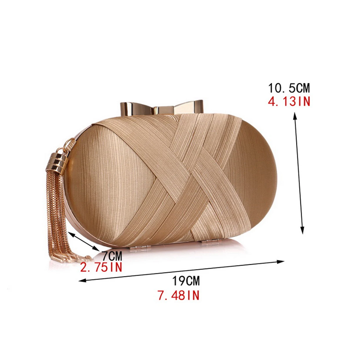 Модные Вечерние Сумки Через Плечо Женский Металлический Повседневный Клатч С