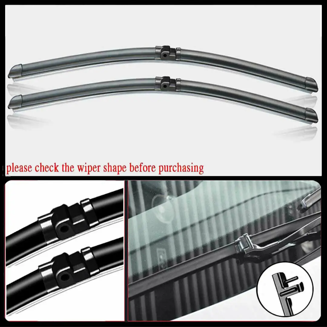 

2x24" Windshield Wiper Blades Front Window For 08-14 Mercedes-Benz C E Class NEW