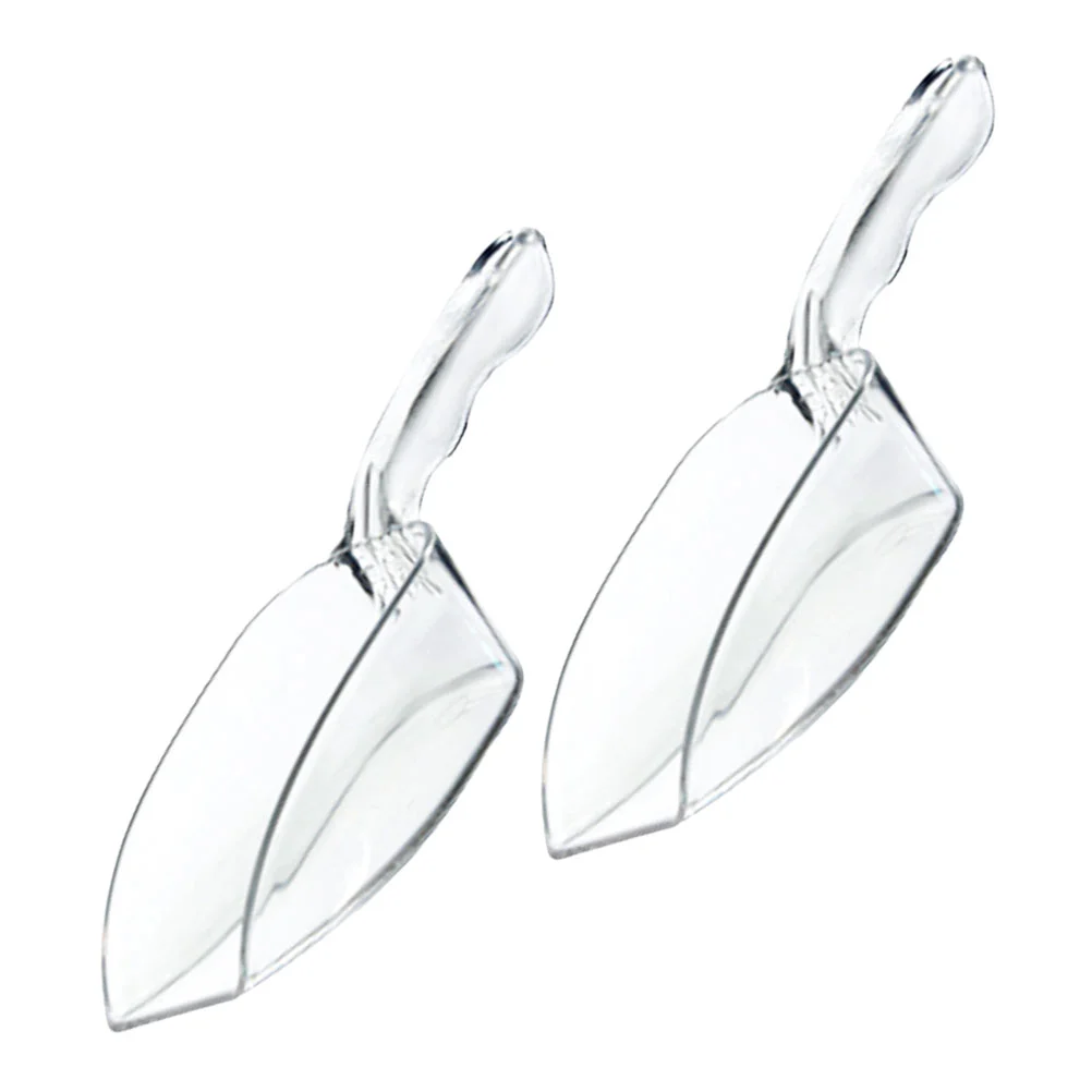 

2Pcs Thicken Food Scoops Practical Ice Shovels Multi-purpose Flour Scoops