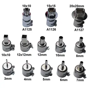 Паяльная станция 858D, Комплект универсальных насадок 850, 22 мм, для паяльных станций