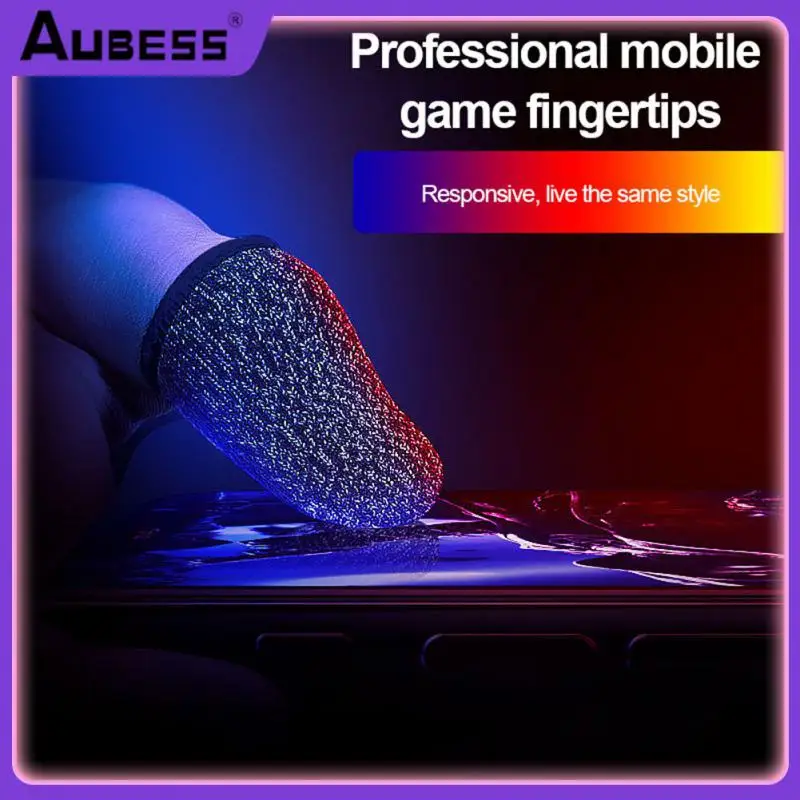 

Portable Fingertips Anti-slip Sweatproof Gaming Finger Sleeve Sensitive Breathable For Gamer Finger Cots Cover For Pubg