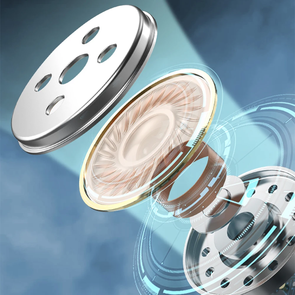 Спортивные наушники Super Bass с микрофоном Hi-Fi гарнитура для Tecno Spark Power 2 Go 8P 8 7 Pro 7T P 6 GO