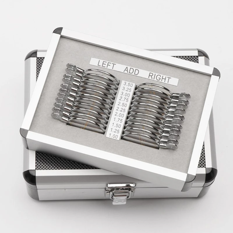 

Optical Trial Lens Set Optometry Lens Optometry Box Trial Lens Equipment Eye Protection Accessories 22Pcs