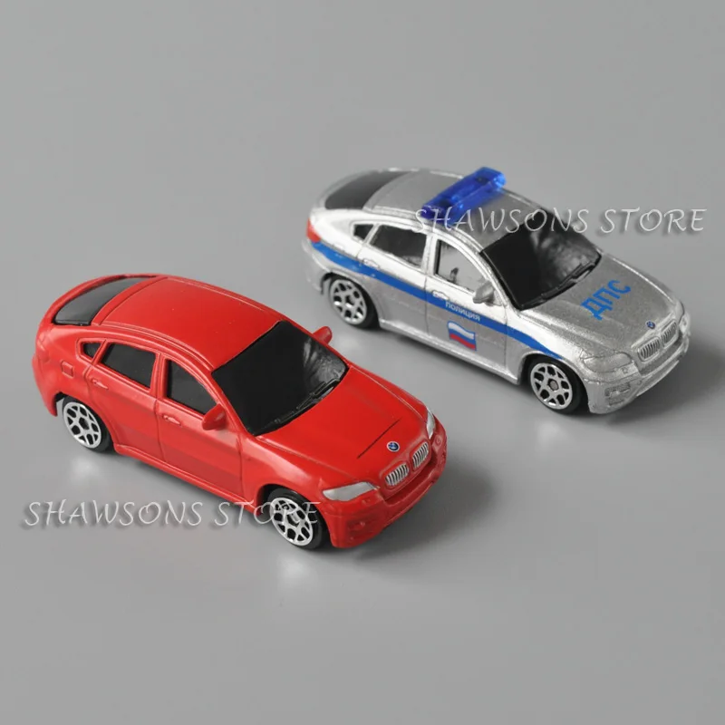 

RMZ 1:64 Scale Diecast Metal Model Car Toys X6 Miniature Replica