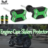motorcycle for kawasaki versys 650 2015 versys650 frame crash pads engine guard pad case sliders protect motor falling protector