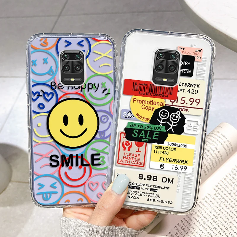 Противоударные чехлы для Xiaomi Redmi Note 11 Pro 10 9 9T 9A 9C NFC 8 9S 10s крышки силиконовый бампер |