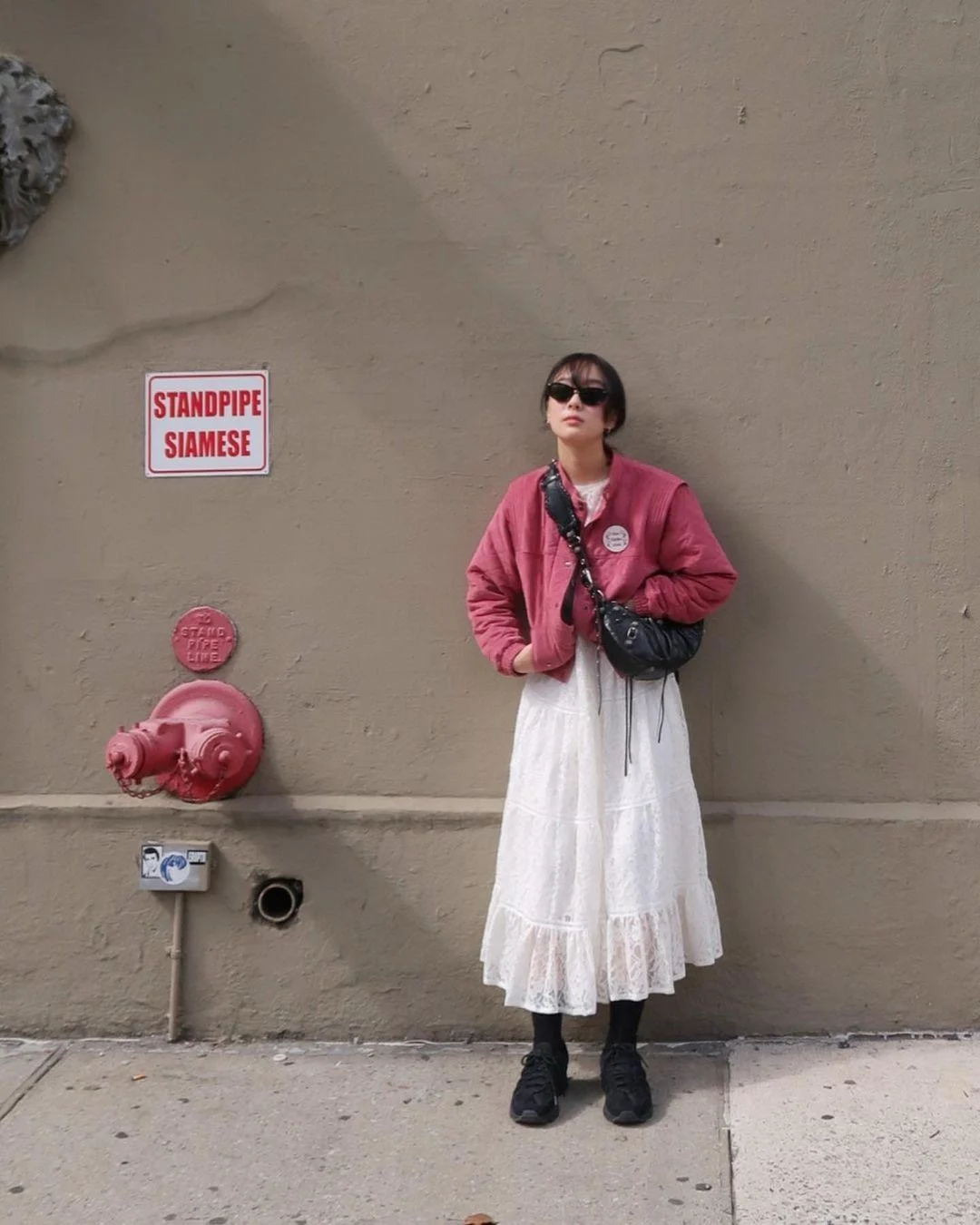 [В наличии] Южная Корея Fletta Ретро вельветовый розовый ромб воротник-стойка