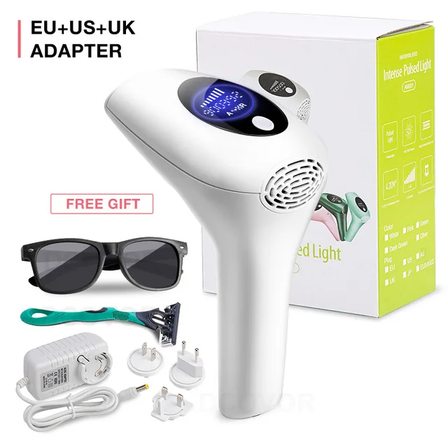 IPL Flashes Hot sell Laser Depilator Permanent IPL Photoepilator Hair Removal depiladora Painless electric Epilator Dropshiping