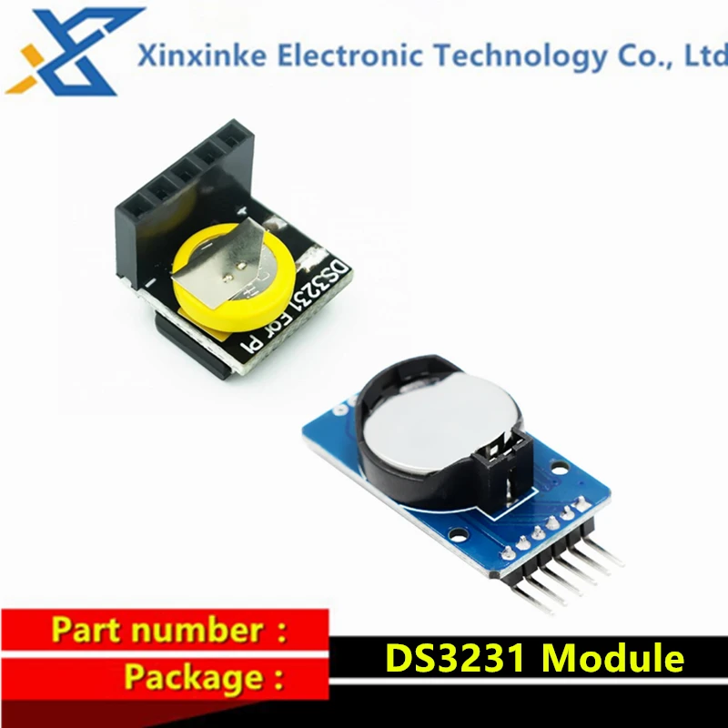 

DS3231 Real Time Clock Module RTC DS3231 3.3V/5V without Battery DIY Kit