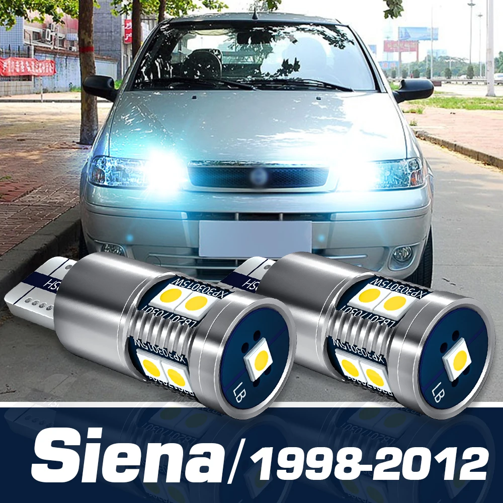 

2pcs LED Parking Light Clearance Bulb Canbus Accessories For Fiat Siena 1998-2012 2003 2004 2005 2006 2007 2008 2009 2010 2011