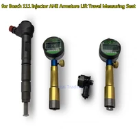 2pcs seat for bosch 111 diesel common rail injector ahe armature lift travel solenoid valve measuring seat repair tool