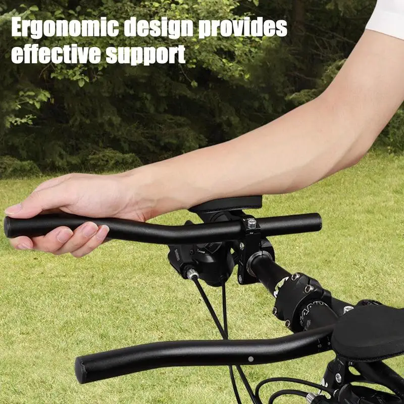 Аэродинамические перекладины из алюминиевого сплава черный велосипедный