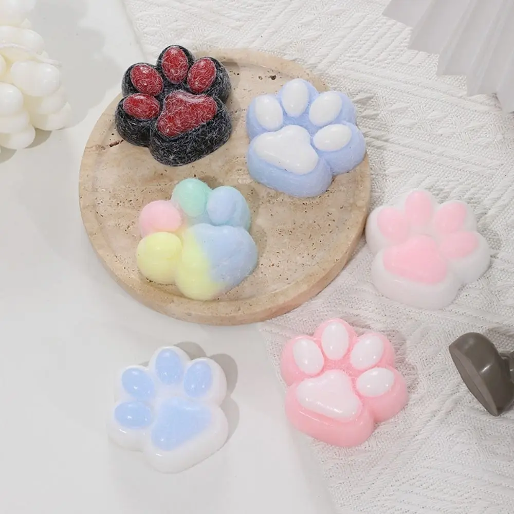 Забавный подарок игрушка для сжимания игрушки кошачьих лап мягкая липкая снятия