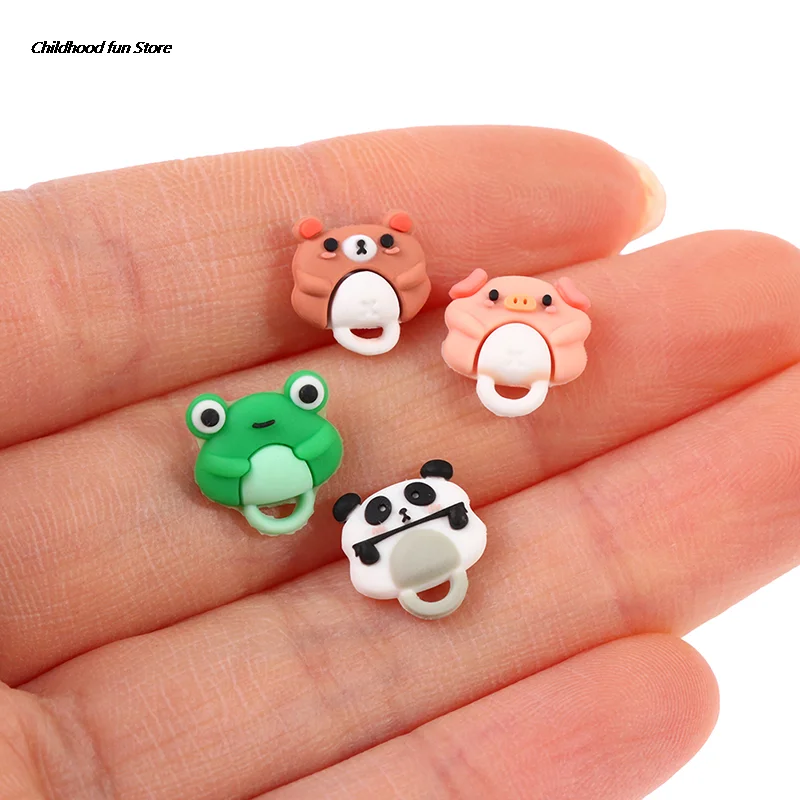 

1PCS 1/6 1/8 1/12 Miniature Cartoon Pacifier For DIY Doll Accessories Toys Gifts