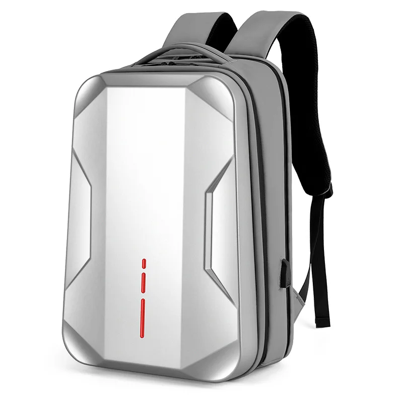 

Модный деловой рюкзак для компьютера для мужчин, вместительный Водонепроницаемый ранец для киберспортсменов, сумка для компьютера из АБС-пластика и Hardshell