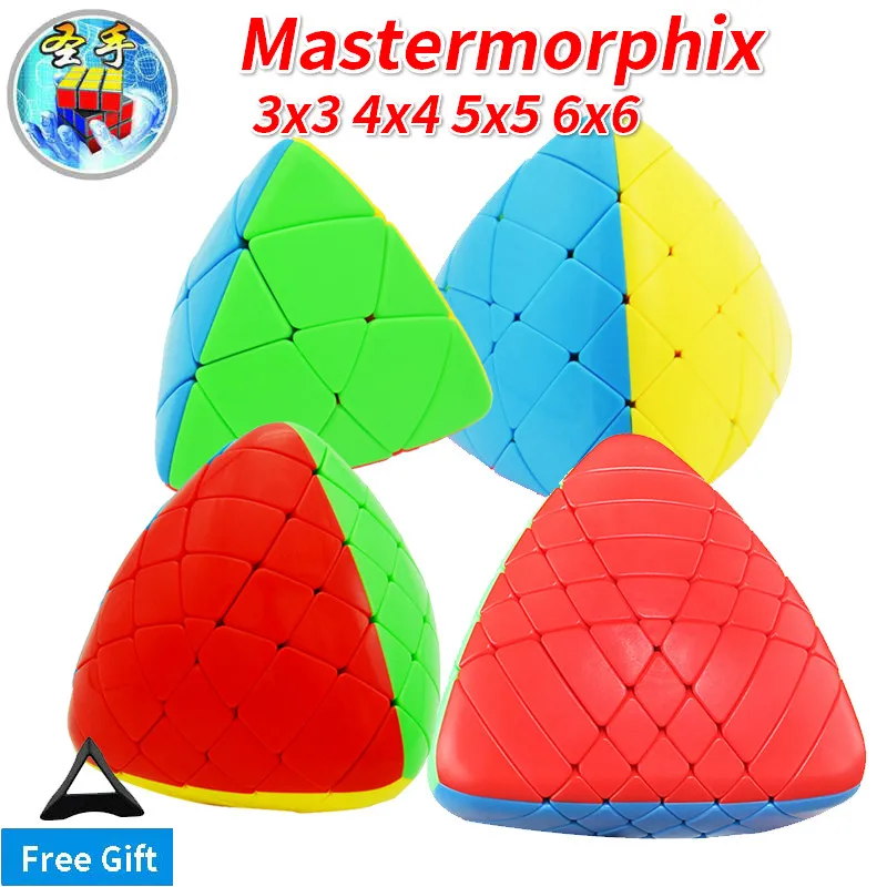 

Sengso Shengshou 3x3x3 mastermorphix 3x3 4x4 5x5 6x6 Megamorphix 4x4x4 Rice Dumpling Stickerless Magic Cube Speed Cube