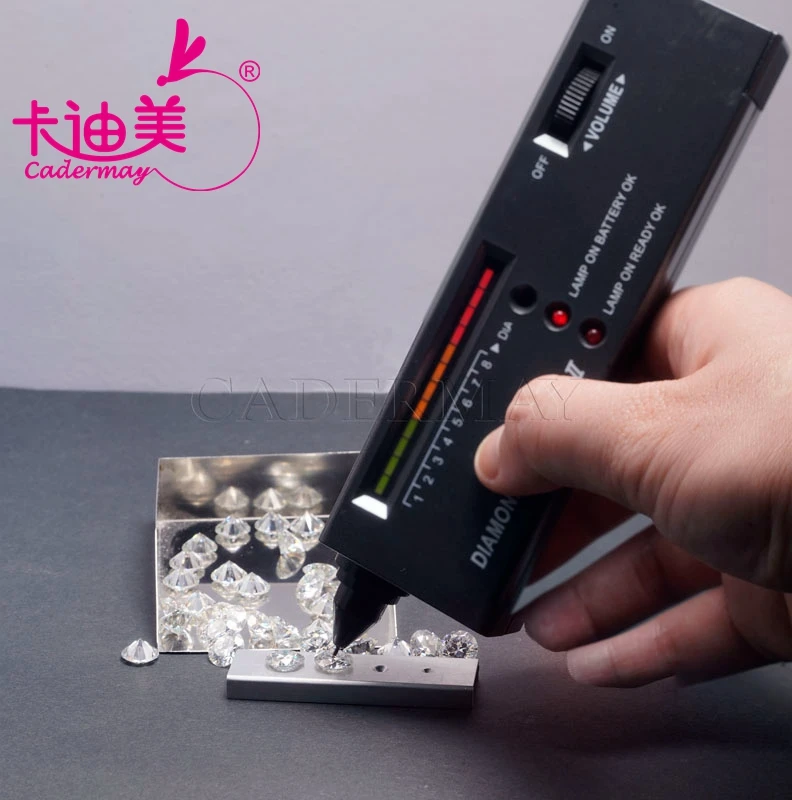 CADERMAY D Муассанит свободный камень круглые бриллиантовые огранки драгоценные