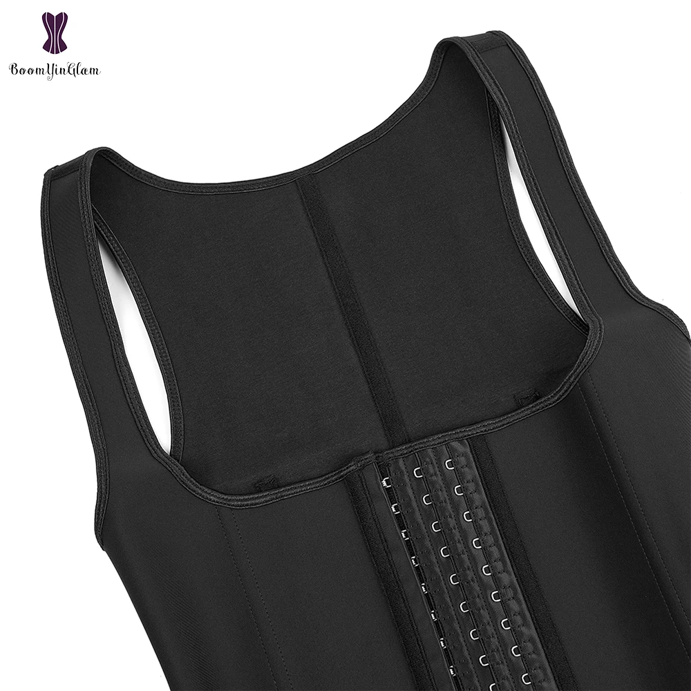 Shoulder Straps Women's Shapwear Latex Girdle Vest 9 Robs Waist Trainer Corset Plus Size XS To 6XL Body Shaper With Hooks