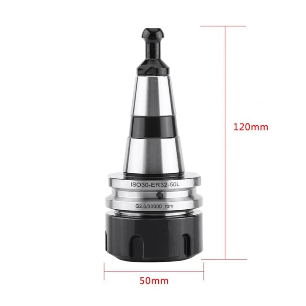 

Balance Chuck ISO30 ER32 50L Balance Collet Lathe Chuck G2.5 30000RPM CNC Tool Holder Stainless Steel Power Tool Accessories